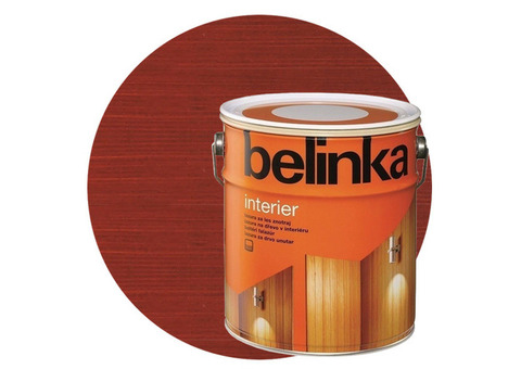 Пропитка для древесины Belinka Interier № 71 Кораллово-красный 2,5 л