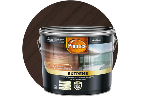 Пропитка для древесины Pinotex Extreme 5351729 палисандр 9 л