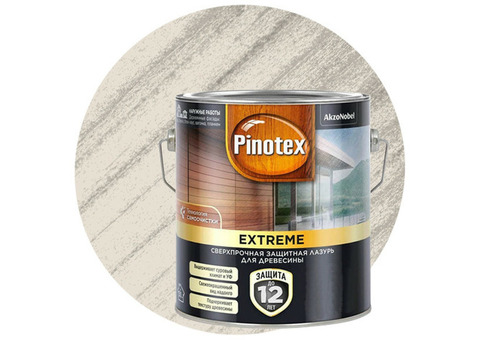 Пропитка для древесины Pinotex Extreme 5351747 белая 2,5 л