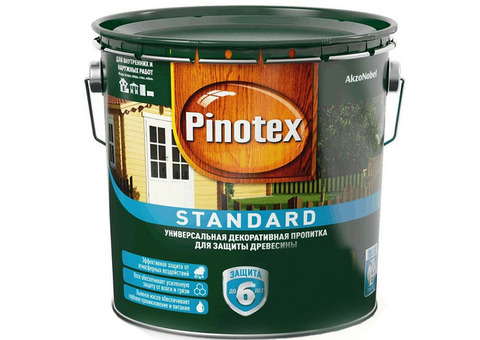 Пропитка для древесины Pinotex Standard база CLR 2,7 л
