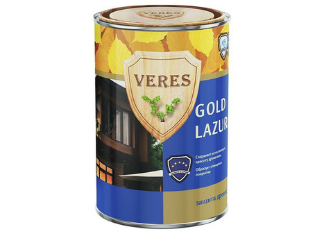 Пропитка для древесины Veres Gold Lazura № 1 бесцветная 0,9 л