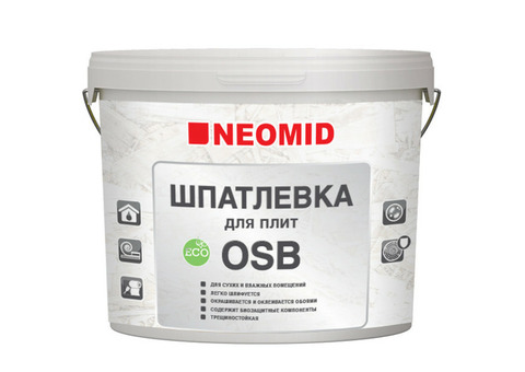 Шпатлевка Neomid для OSB-плит 7 кг
