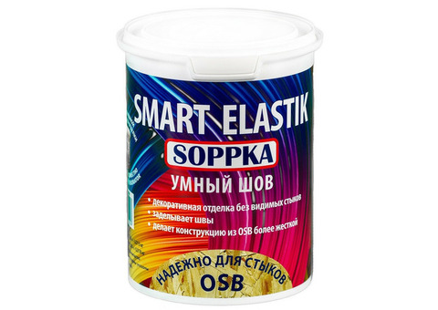 Шпатлевка Soppka Smart Elastik Умный шов 1 кг