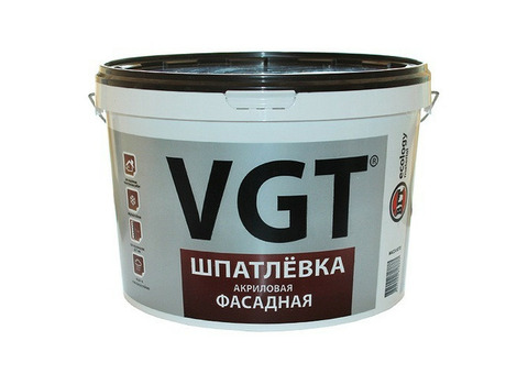 Шпатлевка акриловая VGT фасадная 3,6 кг