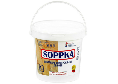Шпатлевка для OSB универсальная Soppka 1 кг