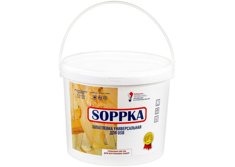 Шпатлевка для OSB универсальная Soppka 7 кг