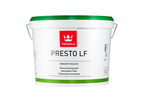 Шпатлевка Tikkurila Presto LF 10л