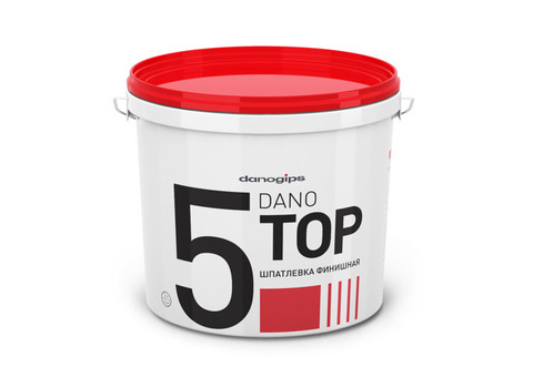 Шпатлевка готовая Danogips Dano Top 5 5,6 кг