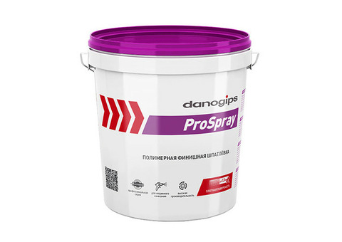 Шпатлевка финишная полимерная Danogips ProSpray 15 л