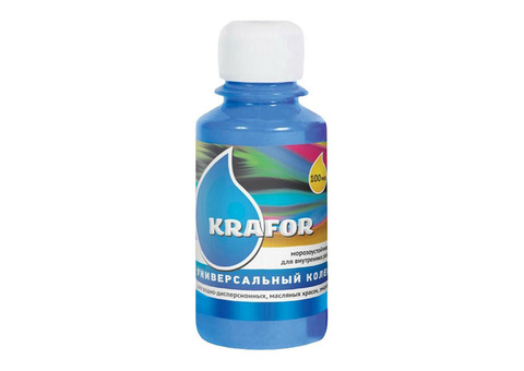 KRAFOR Колер универсальный №18 синий 100 мл 32167