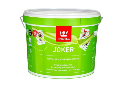 Краска интерьерная Tikkurila Joker A 9 л