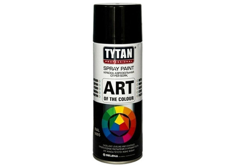 Краска акриловая Tytan Professional Art of the colour аэрозольная белая глянец 9003 400 мл