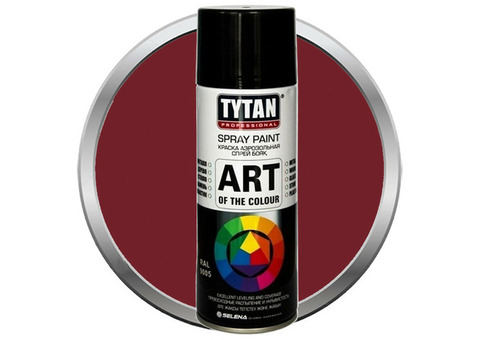 Краска акриловая Tytan Professional Art of the colour аэрозольная красное вино 3005 400 мл