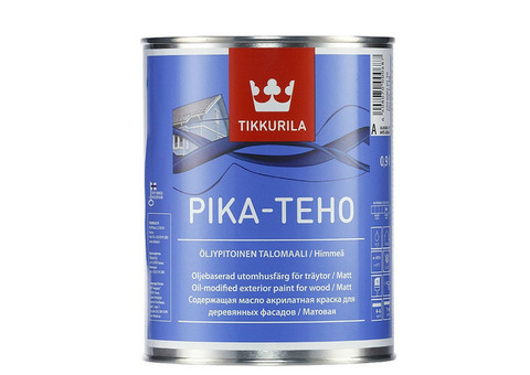 Краска для домов Tikkurila Pika-Teho база A 0,9 л