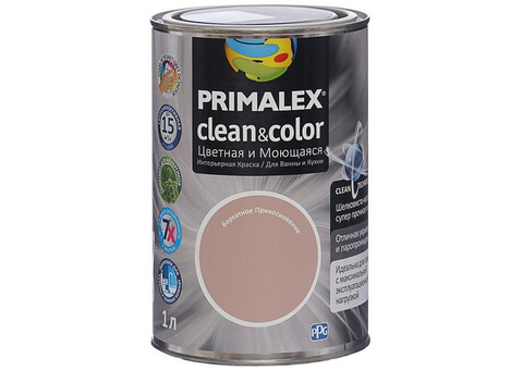 Краска интерьерная Primalex Clean&Color Бархатное прикосновение 1 л