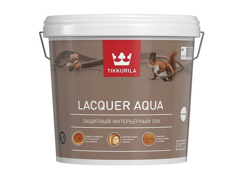 Лак интерьерный Tikkurila Lacquer Aqua EP матовый 2,7 л