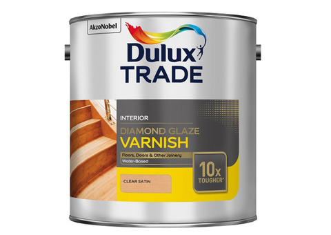 Лак паркетный Dulux Diamond Glaze полуматовый 5 л