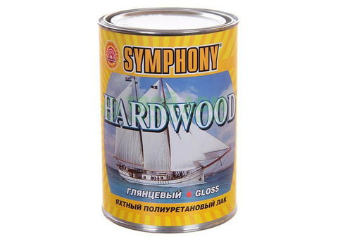 Лак яхтный Symphony Hardwood глянцевый 0,9 л