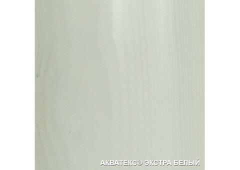Грунт-антисептик для древесины Акватекс Экстра белый 0,8 л