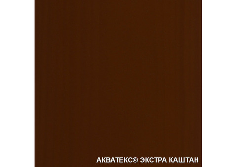 Грунт-антисептик для древесины Акватекс Экстра Каштан 0,8 л