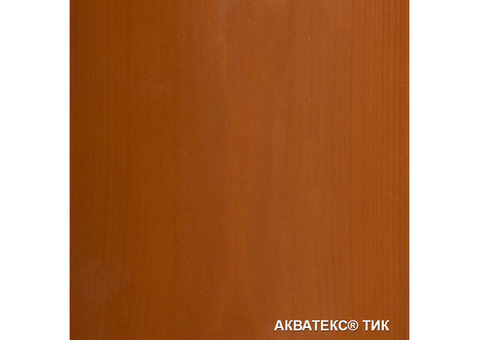 Защитно-декоративное покрытие для древесины Акватекс Тик 3 л