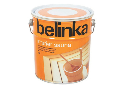 Пропитка для бани и сауны Belinka Interier Sauna 2,5 л