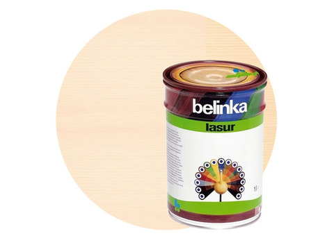 Пропитка для древесины Belinka Lasur №11 белая 1 л