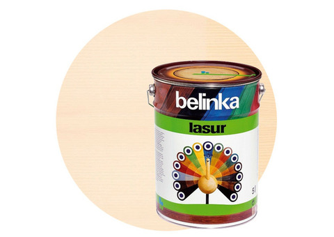 Пропитка для древесины Belinka Lasur №11 белая 5 л