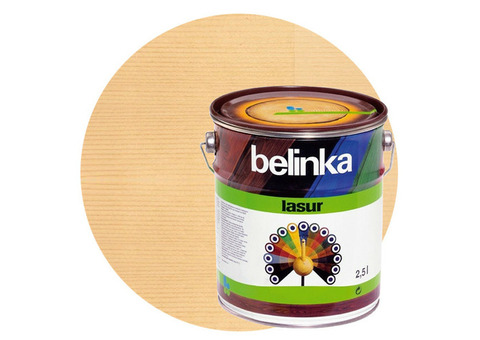 Пропитка для древесины Belinka Lasur №12 бесцветная 2,5 л