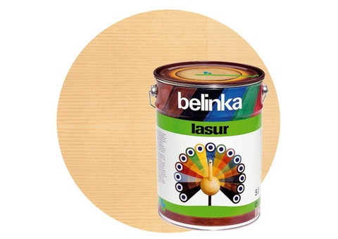 Пропитка для древесины Belinka Lasur №12 бесцветная 5 л