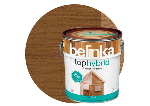 Пропитка для древесины Belinka Tophybrid №04 Темный орех 2,5 л