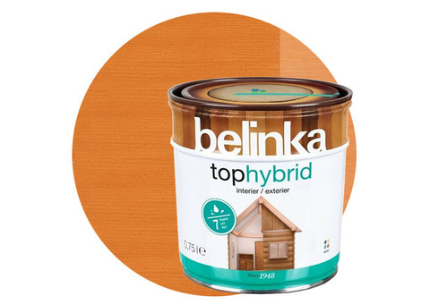 Пропитка для древесины Belinka Tophybrid №08 Темная лиственница 0,75 л