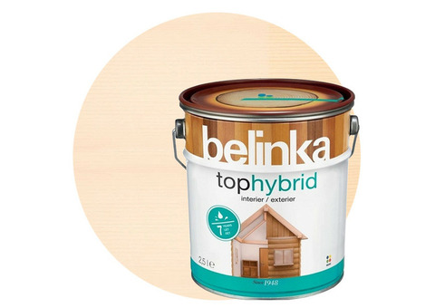 Пропитка для древесины Belinka Tophybrid №11 белая 2,5 л