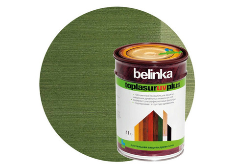 Пропитка для древесины Belinka Toplasur №19 зеленая 1 л