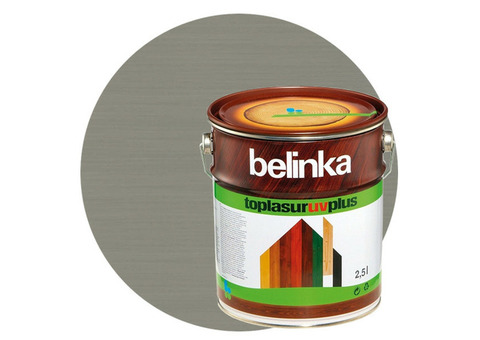 Пропитка для древесины Belinka Toplasur №30 Платиново-серая 2,5 л