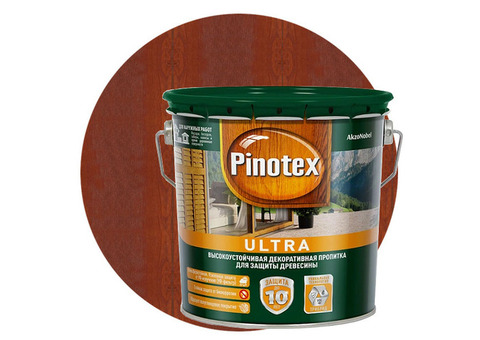 Пропитка для древесины Pinotex Ultra Рябина 2,7 л