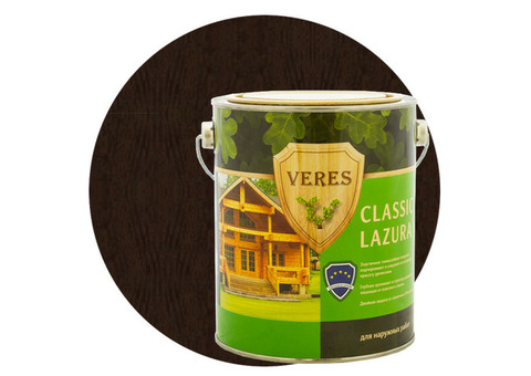 Пропитка для древесины Veres Classic Lazura № 9 Палисандр 10 л