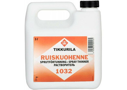Растворитель Tikkurila Ruiskuohenne 1032 3 л 700003050