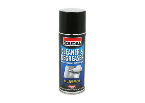 Аэрозоль для чистки и обезжиривания Soudal Cleaner and Degreaser 400 мл