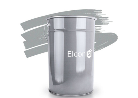 Эмаль Elcon термостойкая серебристо-серая 25 кг