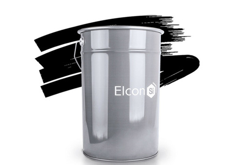 Эмаль Термостойкая Elcon черная 25кг