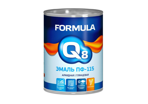 Престиж эмаль ПФ-115 зеленая 0,9 кг 14 formula q8 48044