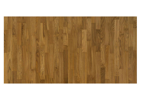 Паркетная доска Floorwood FW Oak Madison brown matt lac Дуб Кантри 3S трехполосная