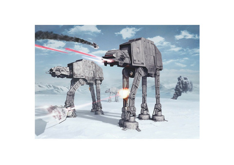 Фотообои бумажные Komar Star Wars Battle of Hoth 8-481 3,68х2,54 м