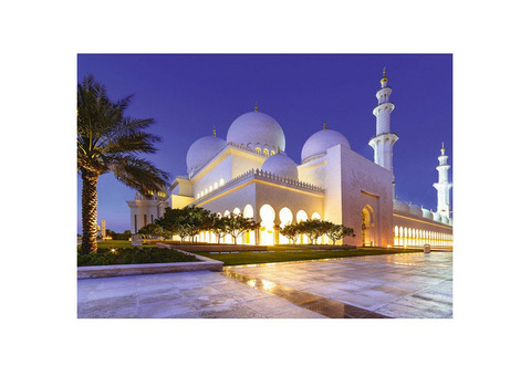 Фотообои виниловые на флизелиновой основе Decocode Ночная мечеть 41-0239-KL 4х2,8 м