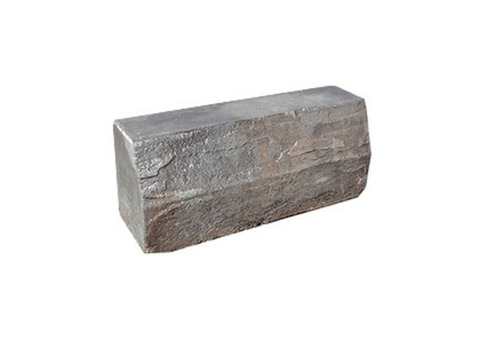 Бордюр из искусственного камня KR Professional 75510 высокий серый