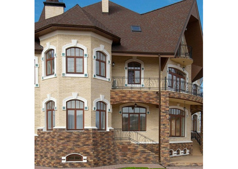 Искусственный камень White Hills Йоркшир 406-40 бежево-коричневый