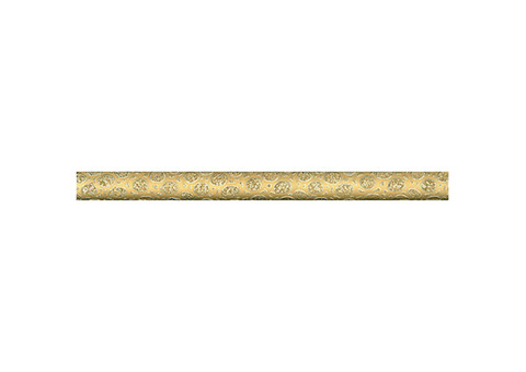 Бордюр керамический Kerama Marazzi Карандаш Золото матовый 2х25 см