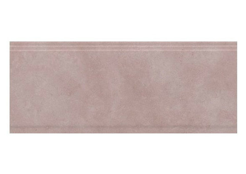 Бордюр керамический Kerama Marazzi Марсо розовый обрезной 300х120 мм
