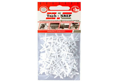 Крестики для плитки Tech-Krep 2 мм 100 штук